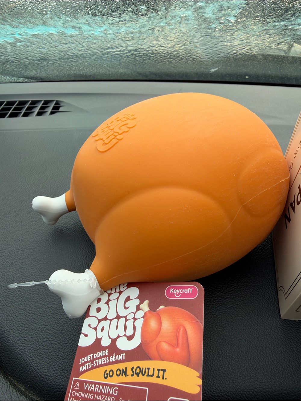 Craft Orange Turkey Squishy Stress Toy